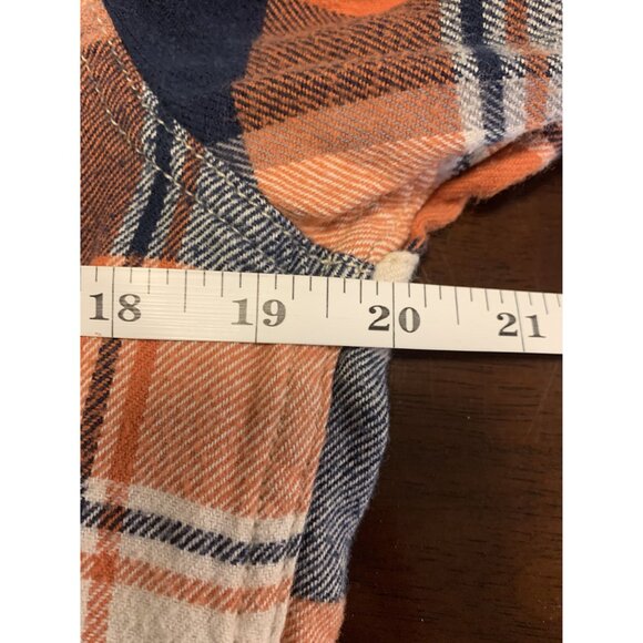 American Eagle Outfitters S/P Athletic Fit Plaid Cotton Shirt Cabincore - Picture 5 of 8